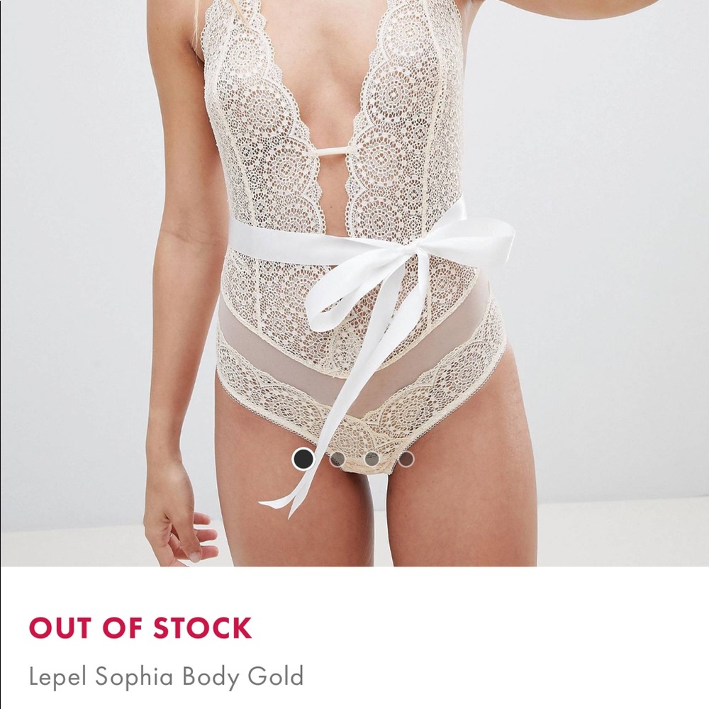 Lepel Sophia Body Gold. Size 8 brand new